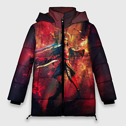 Куртка зимняя женская Red, цвет: 3D-черный