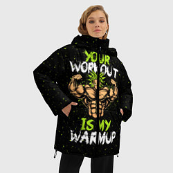 Куртка зимняя женская My Workout, цвет: 3D-светло-серый — фото 2