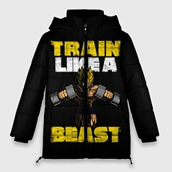 Куртка зимняя женская Train Like a Beast, цвет: 3D-черный