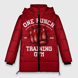Куртка зимняя женская One Punch Gym, цвет: 3D-красный