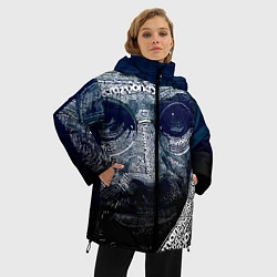 Куртка зимняя женская Стив Джобс, цвет: 3D-черный — фото 2