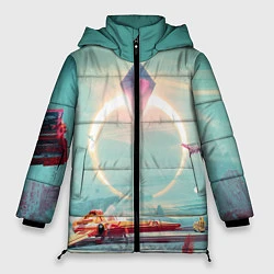 Куртка зимняя женская No Mans Sky, цвет: 3D-красный