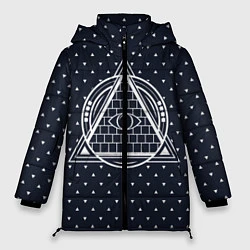 Куртка зимняя женская Illuminati, цвет: 3D-черный