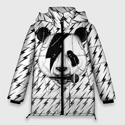 Куртка зимняя женская Панда вокалист, цвет: 3D-красный