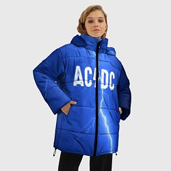 Куртка зимняя женская AC/DC: Lightning, цвет: 3D-черный — фото 2