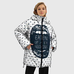 Куртка зимняя женская Eaten Up By Nothing, цвет: 3D-светло-серый — фото 2