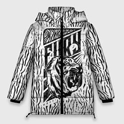 Куртка зимняя женская Fury Tiger, цвет: 3D-черный