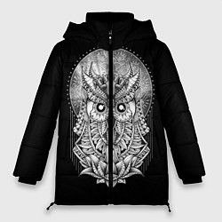 Куртка зимняя женская Королевская сова, цвет: 3D-светло-серый