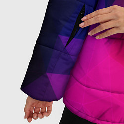 Куртка зимняя женская Abstraction, цвет: 3D-черный — фото 2