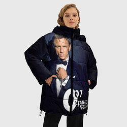 Куртка зимняя женская Агент охраны труда, цвет: 3D-черный — фото 2