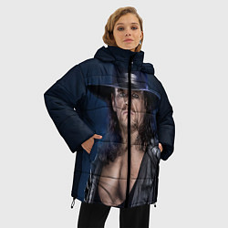 Куртка зимняя женская Гробовщик 3, цвет: 3D-красный — фото 2