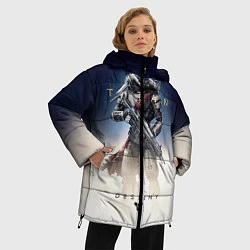 Куртка зимняя женская Destiny: Titan, цвет: 3D-черный — фото 2