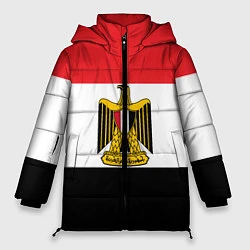 Женская зимняя куртка Флаг и герб Египта