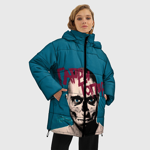 Женская зимняя куртка Гарри Топор / 3D-Красный – фото 3