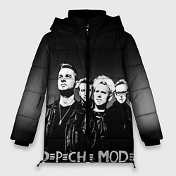 Куртка зимняя женская Depeche Mode: mono, цвет: 3D-красный