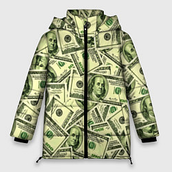 Куртка зимняя женская Benjamin Franklin, цвет: 3D-светло-серый