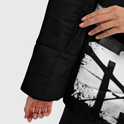 Куртка зимняя женская ГРОТ, цвет: 3D-черный — фото 2