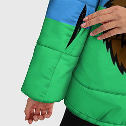 Куртка зимняя женская Слава ВДВ, цвет: 3D-черный — фото 2