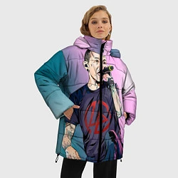 Куртка зимняя женская Bennington Art, цвет: 3D-черный — фото 2