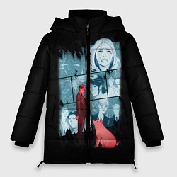 Куртка зимняя женская Black Mirror: Stories, цвет: 3D-черный