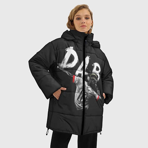 Женская зимняя куртка Paul Pogba: Dab / 3D-Красный – фото 3