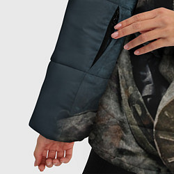 Куртка зимняя женская STALKER: Mask, цвет: 3D-черный — фото 2