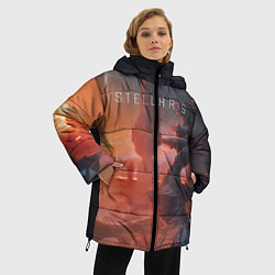 Куртка зимняя женская Stellaris, цвет: 3D-черный — фото 2