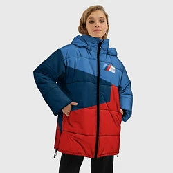 Куртка зимняя женская Бмв Bmw 2018 №2, цвет: 3D-черный — фото 2