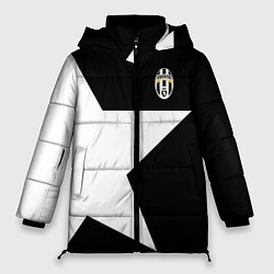 Куртка зимняя женская FC Juventus: Star, цвет: 3D-светло-серый