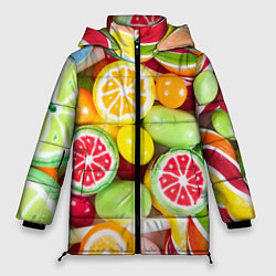 Куртка зимняя женская Candy Summer, цвет: 3D-красный