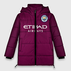 Куртка зимняя женская Man City FC: Away 17/18, цвет: 3D-светло-серый