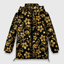 Куртка зимняя женская Люкс, цвет: 3D-черный