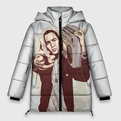 Куртка зимняя женская Eminem: Street Music, цвет: 3D-черный