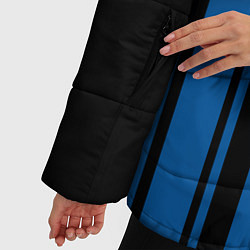 Куртка зимняя женская Inter FC: Home 17/18, цвет: 3D-черный — фото 2