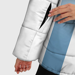 Куртка зимняя женская Сборная Аргентины: ЧМ-2018, цвет: 3D-черный — фото 2