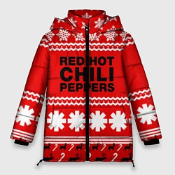 Куртка зимняя женская RHCP: New Year, цвет: 3D-красный