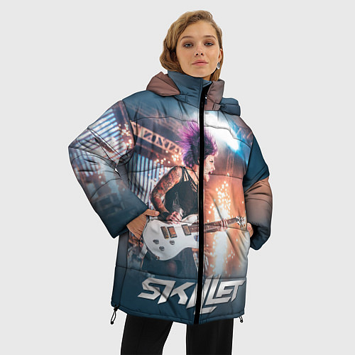 Женская зимняя куртка Skillet: Korey Cooper / 3D-Красный – фото 3