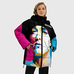 Куртка зимняя женская Eminem Poly Art, цвет: 3D-черный — фото 2
