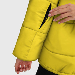Куртка зимняя женская Сборная Бразилии, цвет: 3D-светло-серый — фото 2