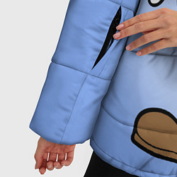 Куртка зимняя женская Cuphead Dab, цвет: 3D-черный — фото 2