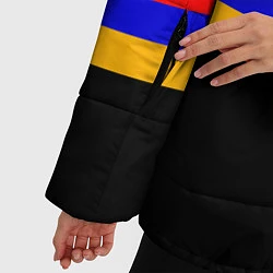 Куртка зимняя женская Armenia, цвет: 3D-черный — фото 2