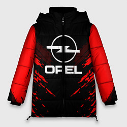 Куртка зимняя женская Opel: Red Anger, цвет: 3D-черный