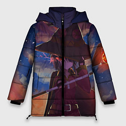 Куртка зимняя женская KonoSuba, цвет: 3D-черный