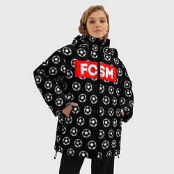 Куртка зимняя женская FCSM Supreme, цвет: 3D-черный — фото 2