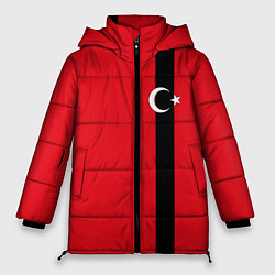 Куртка зимняя женская Турция, цвет: 3D-черный