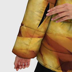 Куртка зимняя женская Картофель фри, цвет: 3D-черный — фото 2