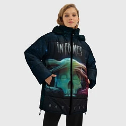 Куртка зимняя женская In Flames: Battles, цвет: 3D-черный — фото 2