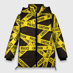 Куртка зимняя женская Police Caution, цвет: 3D-черный