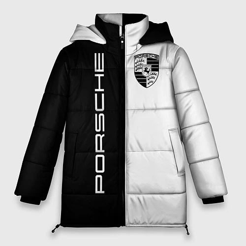 Женская зимняя куртка Porsche Design / 3D-Светло-серый – фото 1
