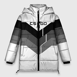 Куртка зимняя женская CS:GO Shade of Grey, цвет: 3D-черный